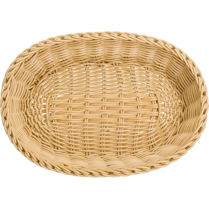 Багатофункціональний кошик Westmark, підходить для готелів та ресторанів, овальний, приблизно 32 x 23 x 7 см, синтетичне волокно, Saleen Edition, світло-бежевий, 02010730101 Бежевий 29,6 x 20 x 1 см
