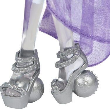 Лялька Monster High Spectra Vondergeist з тхором Руеном та аксесуарами, такими як рюкзак, планшет, снеки та інше, HXH77