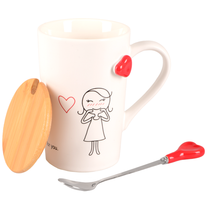 Чашка LED Love Is D, 360 мл (7133177)
