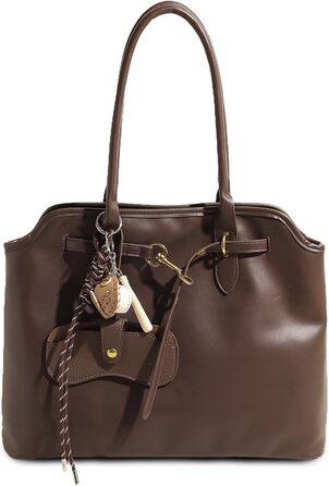 Жіноча сумка unisoul - сутула сумка - велика шкіряна сумка з верхньою ручкою, сумки через плече, жіноча сумка для коледжу для робо