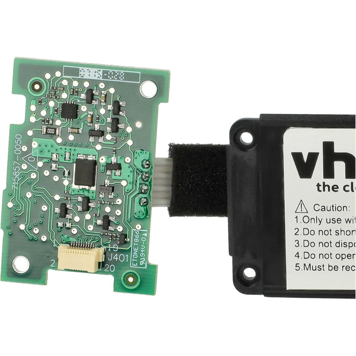 Акумулятор vhbw, сумісний з динаміками Bose SoundLink Mini 2 - в комплекті з платою (3400 мАг, 7,4 В, літій-іонний)