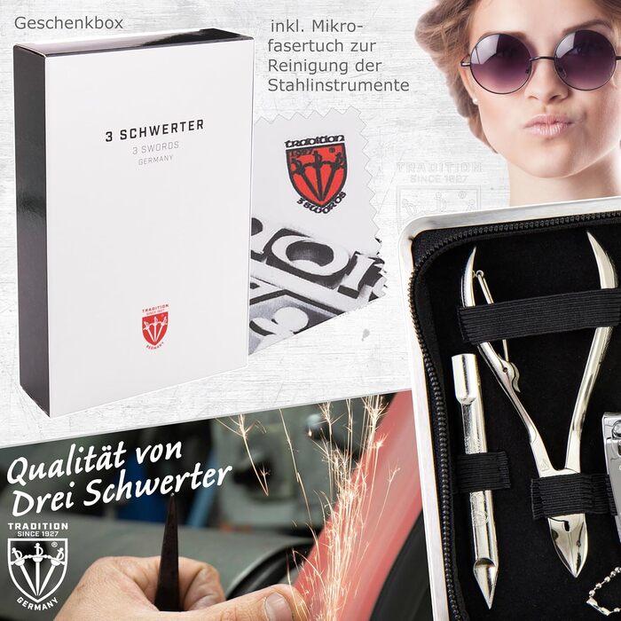 Манікюрний набір Drei Schwerter Andria (8 шт.)