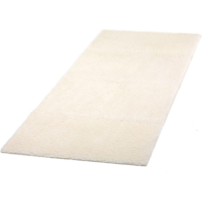 Килимок для йоги Bodhi Pure Wool Natural Килимок з чистої вовни 100 овечої вовни (1200 г/м) М&39який та ізоляційний VISHNU 200x75 см (1 упаковка)