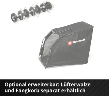 Аератор акумуляторний GC-SC 18/28 Li-Solo Power X-Change (Li-Ion, 18 В, безщітковий електромотор, робоча ширина 28 см, 3-ступеневе регулювання глибини, без акумулятора та зарядного пристрою) 18 Вольт