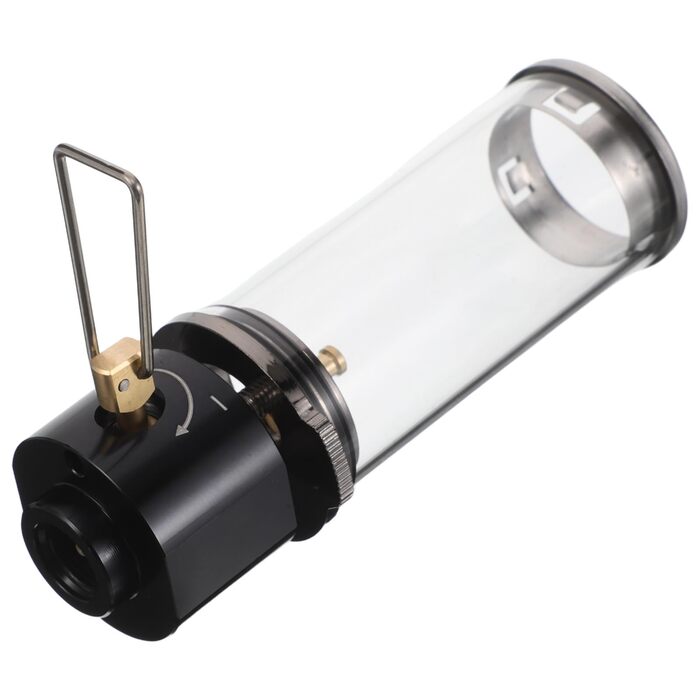 Багатофункціональний пропановий газовий ліхтар, кемпінговий ліхтар, портативний газовий ліхтар для вулиці, чорний, яскраве освітлення намету для подорожей та надзвичайних ситуацій