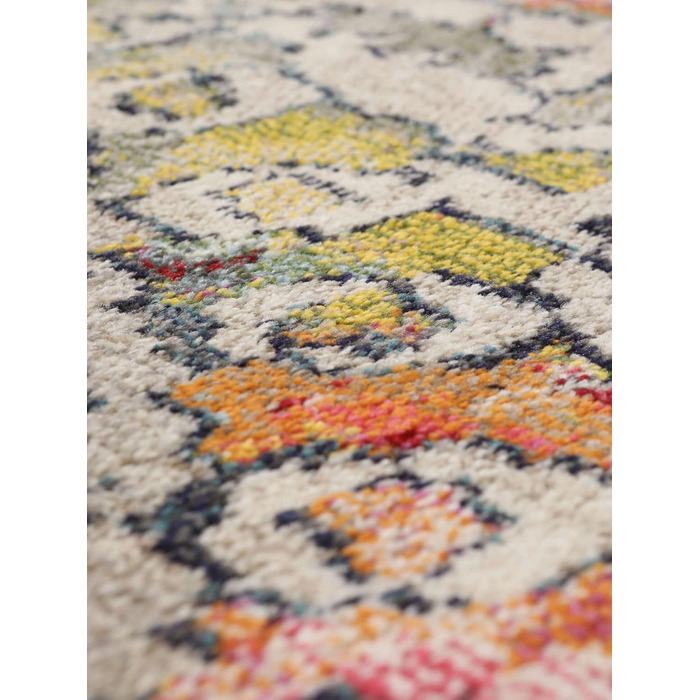 Калейдоскоп, Килим, Середній ворс, 240 x 300 см, Прямокутний, Сучасний, Oeko-Tex Standard 100, Поліпропілен, Передпокій, Спальня,