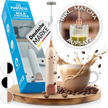 Паличка для спінювання молока Завтра - сьогодні з насадкою для міксера Матча - електричний спінювач молока - віночок Матча - ваш с