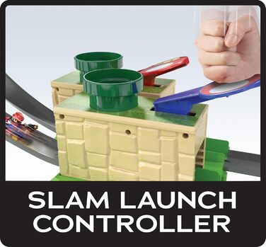 З Mario Die-Cast Kart, години веселощів, змагаючись за найшвидше коло, для маленьких шанувальників Mario Kart віком від 3 років, G