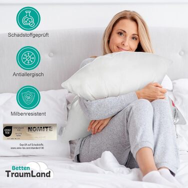 Подушка Bach&39s Beds World Mega Price Canada Soft Feeling 500 г 100 натуральне надзвичайно м&39яке пухове пір&39я 40x80 см