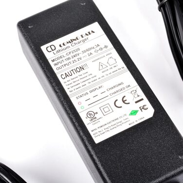 Зарядний пристрій AFTERTECH 24V (25.2V) 2A для літій-іонних акумуляторів Charger M9B1