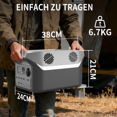 Портативна електростанція MIYANG 512 Втгод, сонячний генератор 500 Вт (пікова потужність 1000 Вт) змінного струму, бездротовий зарядний пристрій 10 Вт, електростанція для кемпінгу на свіжому повітрі, автофургонів, надзвичайних ситуацій, подорожей MY500W