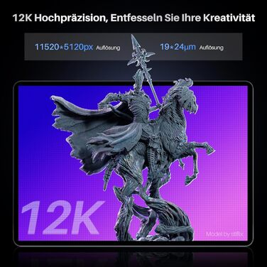 Принтер, 12K Mono LCD, висока швидкість друку 150 мм/год, нахил, камера AI, автоматичне вирівнювання, передача Wi-Fi, кришка Filp-