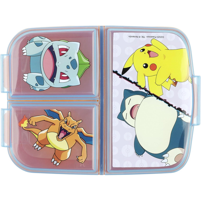 Ланчбокс Pokemon трьохсекційний