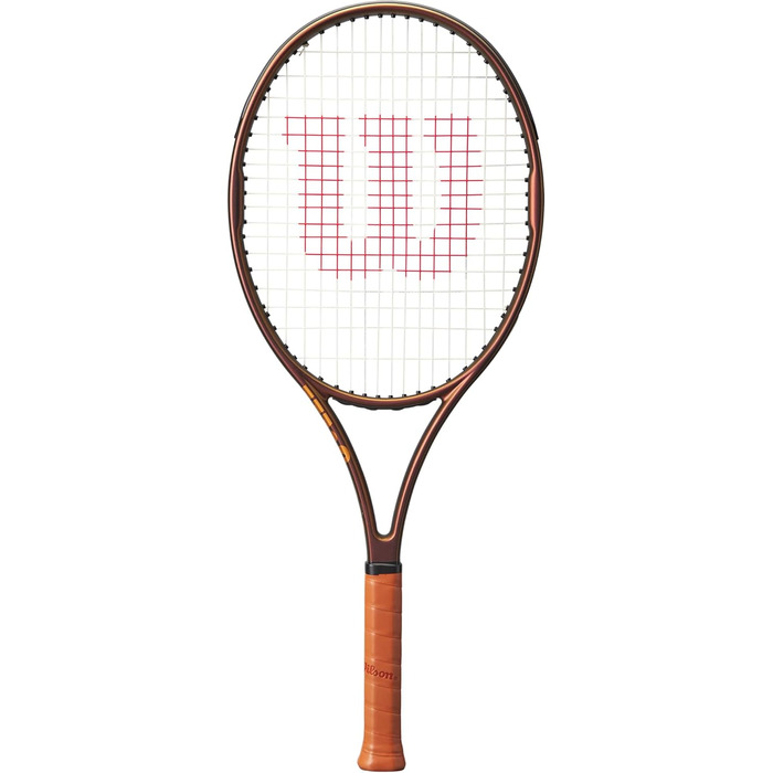Тенісна ракетка Wilson Pro Staff 26 V14 — 26 дюймів, коричнева, зі струнами