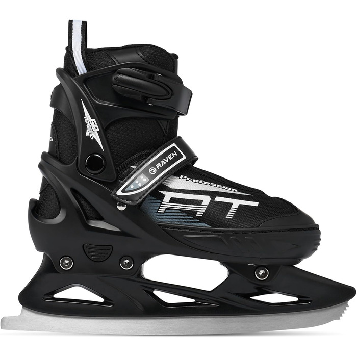 Ковзани/роликові ковзани RAVEN Profession 2-в-1 для дітей та дорослих, регульовані розміри 38-42 (25 см-27,5 см), чорні