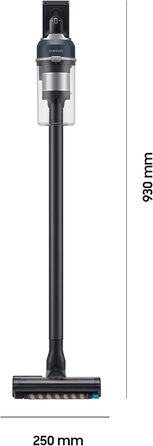 Акумуляторний пилосос Samsung Jet 85 Wet&Clean, 210 Вт, вкл. насадку для швабри та інші аксесуари, синій, VS20C85G7TB/WD 210 Вт Ру