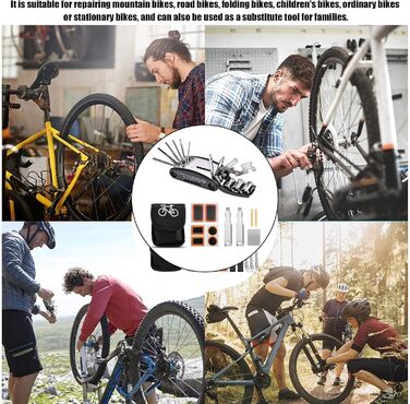 Набір інструментів для велосипеда, багатофункціональний 16-в-1