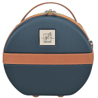 Бьюті-кейс Semi Line 5L Blue/Brown (T5672-1)