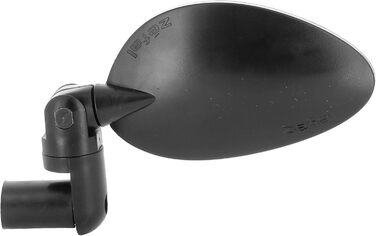 Велосипедне дзеркало ZEFAL Cyclop для керма - Дзеркало заднього виду на кермо для міських велосипедів - Велосипедне дзеркало ліве або праве, складне, неламане, поворотне, реверсивне, чорне (упаковка з 2 шт.) Чорний один розмір (упаковка з 2 шт.)