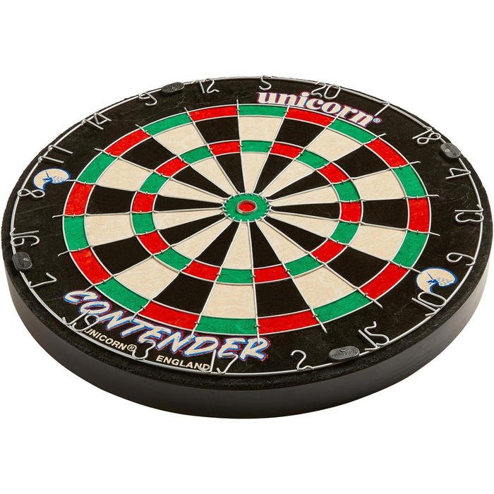 Мішень для дартсу Unicorn Easy Score Тренажер для початківців Contender Fun Learning 2 шт. більша висота та подвійний Дошка для дартсу з сизалевої щетини для змагань Круглий дріт-павук