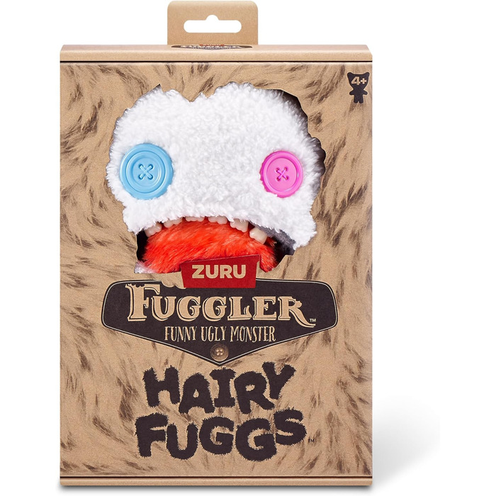 FUGGLER Hairy Fuggs, плюшевий набір 22 см, Oogah Boogah і Reeko