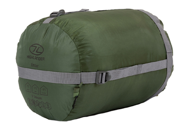 Спальний мішок Highlander Phoenix Ember 250/-3°C Olive Green Left (SB243-OG)