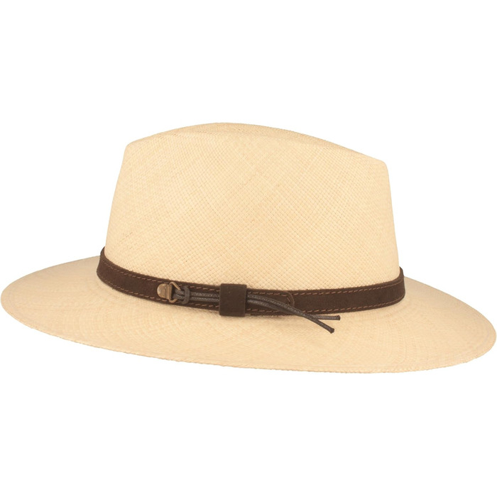 Широкий ОРИГІНАЛЬНИЙ панамський капелюх, солом&39яний капелюх з Еквадору, шкіряний ремінець, плетений вручну, захист від ультрафіолету, стійкий до розривів, сонцезахисний капелюх, розмір 55-56, натуральний колір