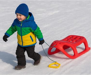 Санки Prosperplast Little Seal Sledge, дитячі, червоні, 2 кг