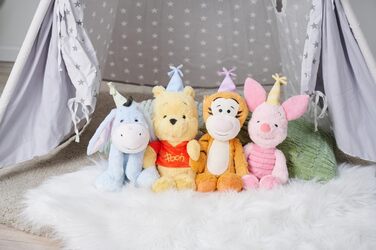 Вінні-Пух Disney Simba Ювілейний, 25 см М'яка плюшева іграшка з капелюшком для вечірки, ніжний плюш, ідеальний подарунок для дітей та фанатів, від 0 місяців