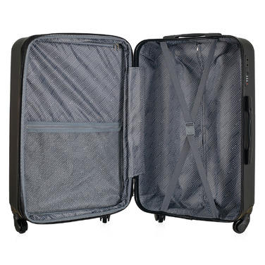 Валіза Semi Line 24' (M) Black (T5925-2)