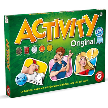П'ятнік 6028 - Activity Original Класична гра для вечірок та ігрових вечорів Необхідні пантоміма, малювання, пояснення 2 640 нових