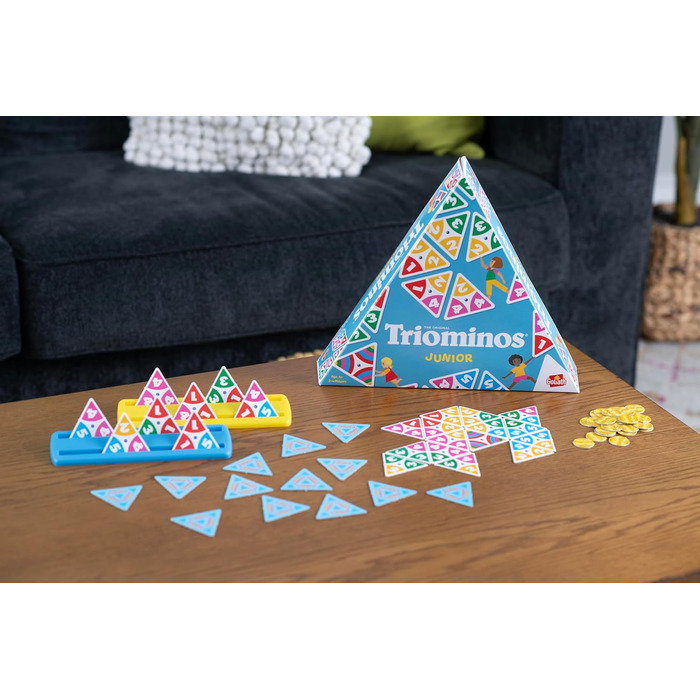 Настільні ігри від 4 років - Настільні ігри для 2-4 гравців - Гра в доміно, сімейна гра для дітей із середньою тривалістю 20 хвили