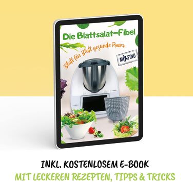 Спінер для салату MixFino для аксесуарів Thermomix TM31 - Нарешті сухий салат з вашим Thermomix TM31 - Аксесуари Thermomix TM31 - Якість зроблено в Німеччині