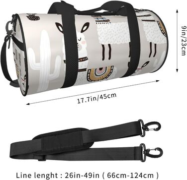 Яскрава дорожня сумка Жирафчик спортивна сумка для чоловіків та жінок, пляжна сумка, сумка для подорожей