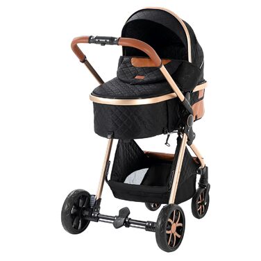 Коляска 3 в 1, коляска з реверсивним режимом подвійного штовхання, коляска з великою зручною люлькою, комбінована коляска 3 в 1 Ра