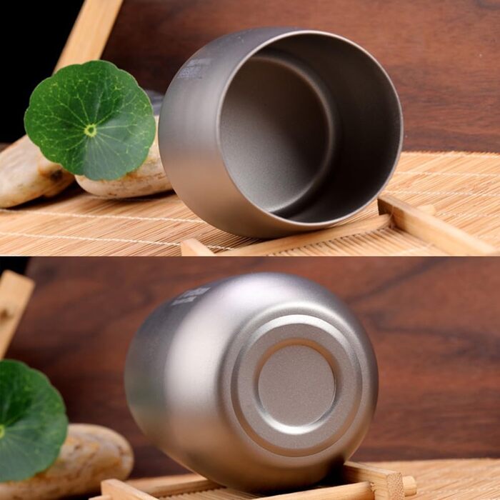 Двостінна кемпінгова кружка, 120 мл, ізольована дорожня кружка для кави, чаю, пива та гарячих напоїв, нержавіюча сталь, аксесуар для пікніка на свіжому повітрі