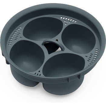 Яйцеварка CucinaOra 4 яйця Котел для яєць steamEGGS - Аксесуари Thermomix TM6 - Thermomix TM5 TM31 - Аксесуари для Thermomix Vorwerk - Thermomix TM6 Аксесуари - Браконьєри для яєць - Termomix Аксесуари TM6/TM5/TM31