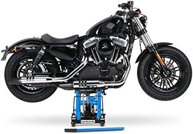 Підйомник для мотоцикла Honda Shadow VT 600/750 C, VT 1100 C3 Aero, VTX 1300 Гідравлічний запобіжник синій