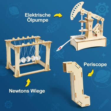 Експерименти для дітей віком 8, 9, 10, 11, 12, 13, 14 років, набір електроніки, набір для експериментів, електроконструктор для дітей, дерев&39яний конструктор, дитяча іграшка, подарунки для хлопчиків віком 8, 9, 10, 11, 12, 13, 14 років, STEM 2
