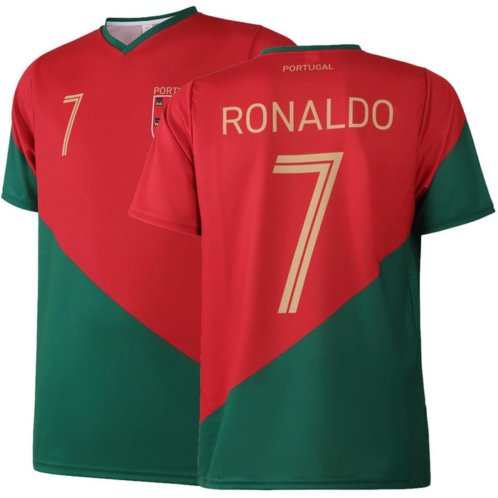 Комплект футбольної збірної Португалії для дому - Діти та дорослі - Хлопчики - Чоловіки - Спортивний одяг - Подарунки - Спортивні футболки - Спортивний одяг 152