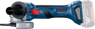 Акумуляторна кутова шліфувальна машина Bosch Professional GWS 180,LI (18 вольт, SOLO, Ø диска 125 мм, у коробці) 125 мм / 4,9 дюйм