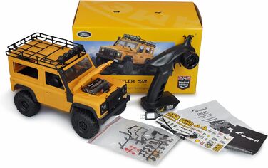 Ліцензійний всюдихід Land Rover, масштабована модель 112, 4WD, RTR, жовтий, 22565 D90X12