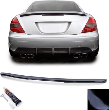 Спортивний задній спойлер Lip Black Gloss для Mercedes SLK R171 04-11