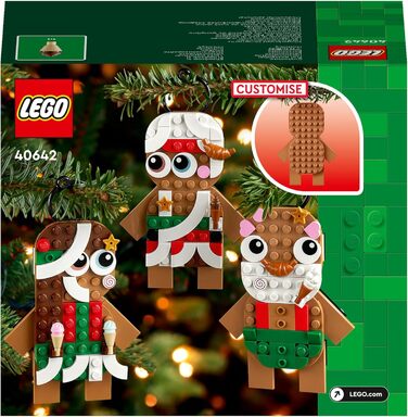 Конструктор LEGO Gingerbread Man Set 40642, різдвяна тематика