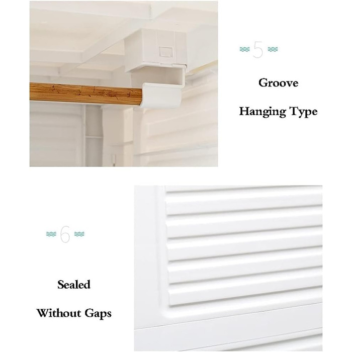 Кошики для зберігання Шафа для зберігання / ящик для зберігання Проста дитяча шафа Пластикові подвійні двері Сучасна мінімалістичн