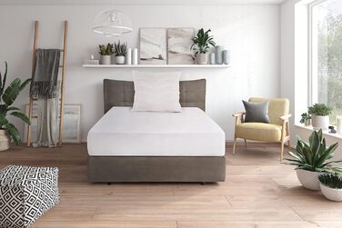 Подушка Dream Night Comfort з чохлом з чистої бавовни, сертифікована Oeko-Tex подушка з блискавкою, 80x80 см, розроблена в Німеччині 80 x 80 см 1