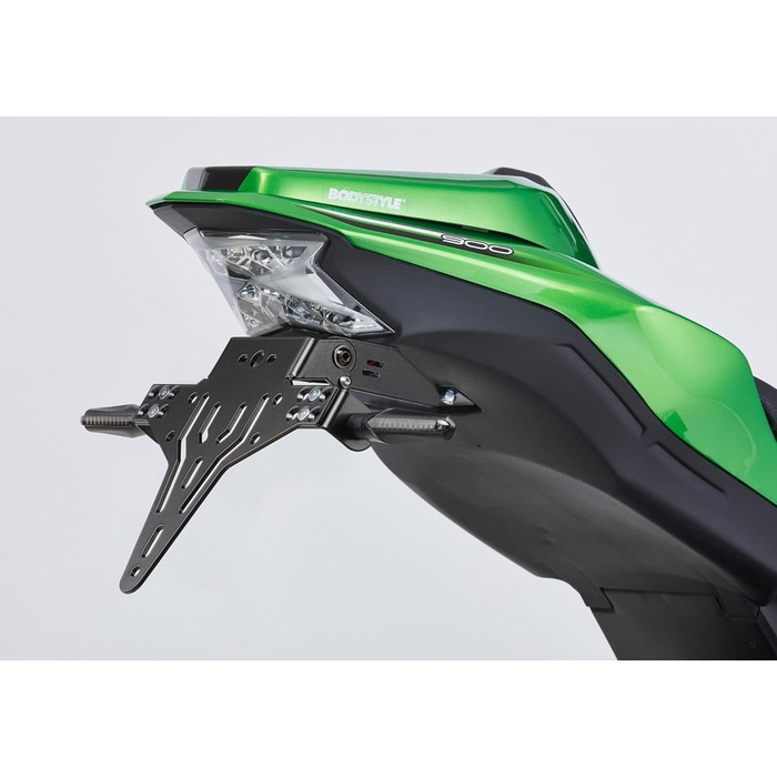 Тримач номерного знака V-подібної форми PROTECH сумісний з Kawasaki Z900 2020 ZR900F - (948cc)