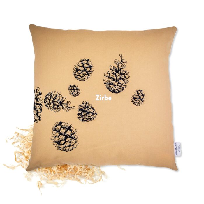 Подушка для голови AllguQuelle Natural Products з органічної швейцарської сосни зі 100 органічною стружкою швейцарської сосни 500 г. Натуральна ароматизована подушка. Органічна подушка для голови, чиста та органічна.