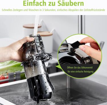 Соковижималка з функцією реверсу та двома розмірами фільтрів. Переможець тестів соковижималок для овочів та фруктів, багатофункціо