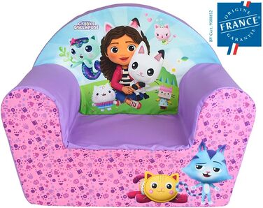 Дитяче клубне крісло Fun House Gabby ET LA Maison Magique, походження Франція, 52 x 33 x 42 см